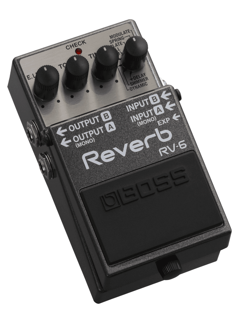 Boss RV6 Digital Delay/Reverb Guitar Effects Pedal Music Head Store