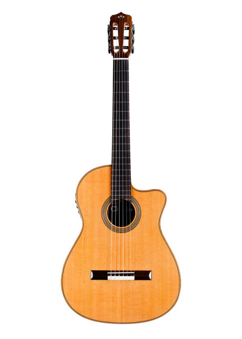 Cordoba Fusion Orchestra CE Crossover Classical Acoustic-Electric Guitar Natural