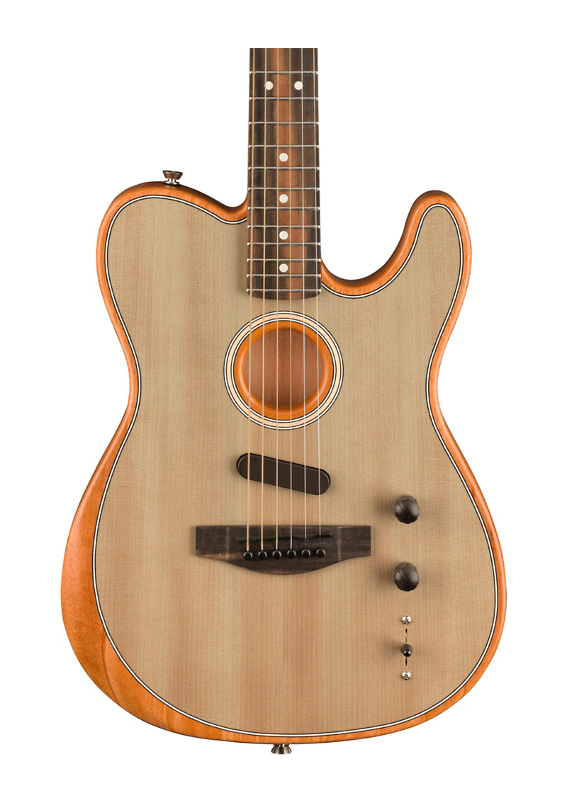 Fender Acoustasonic Telecaster Acoustic-Electric Guitar - Music Head Store