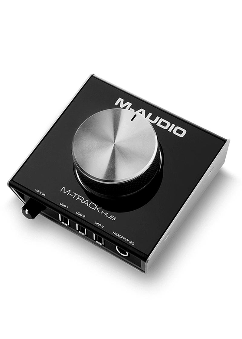 M-AUDIO M-Track HUB Interfaz de Monitoreo USB