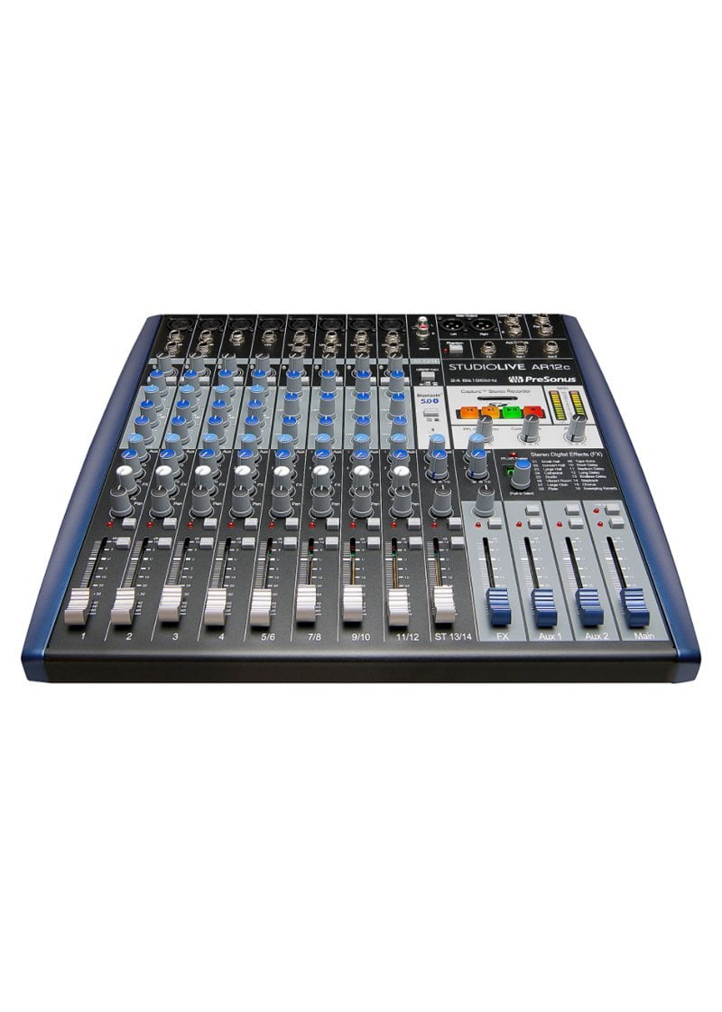 Presonus StudioLive AR12C Mezcladora Híbrida 14 canales USBC Music