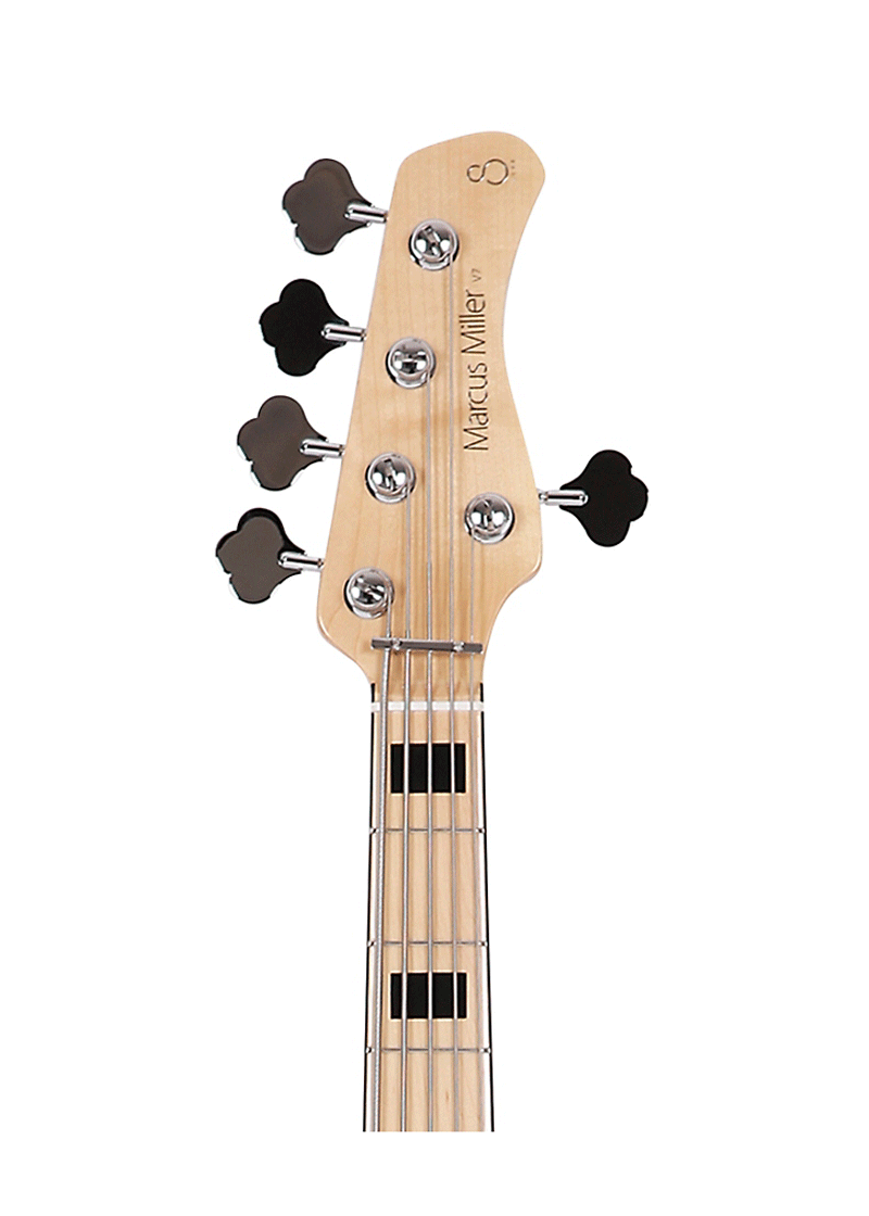 Sire Marcus Miller V7 VINTAGE ALDER-5 AWH Bass Antique Color blanco interruptor y marco para enchufes 