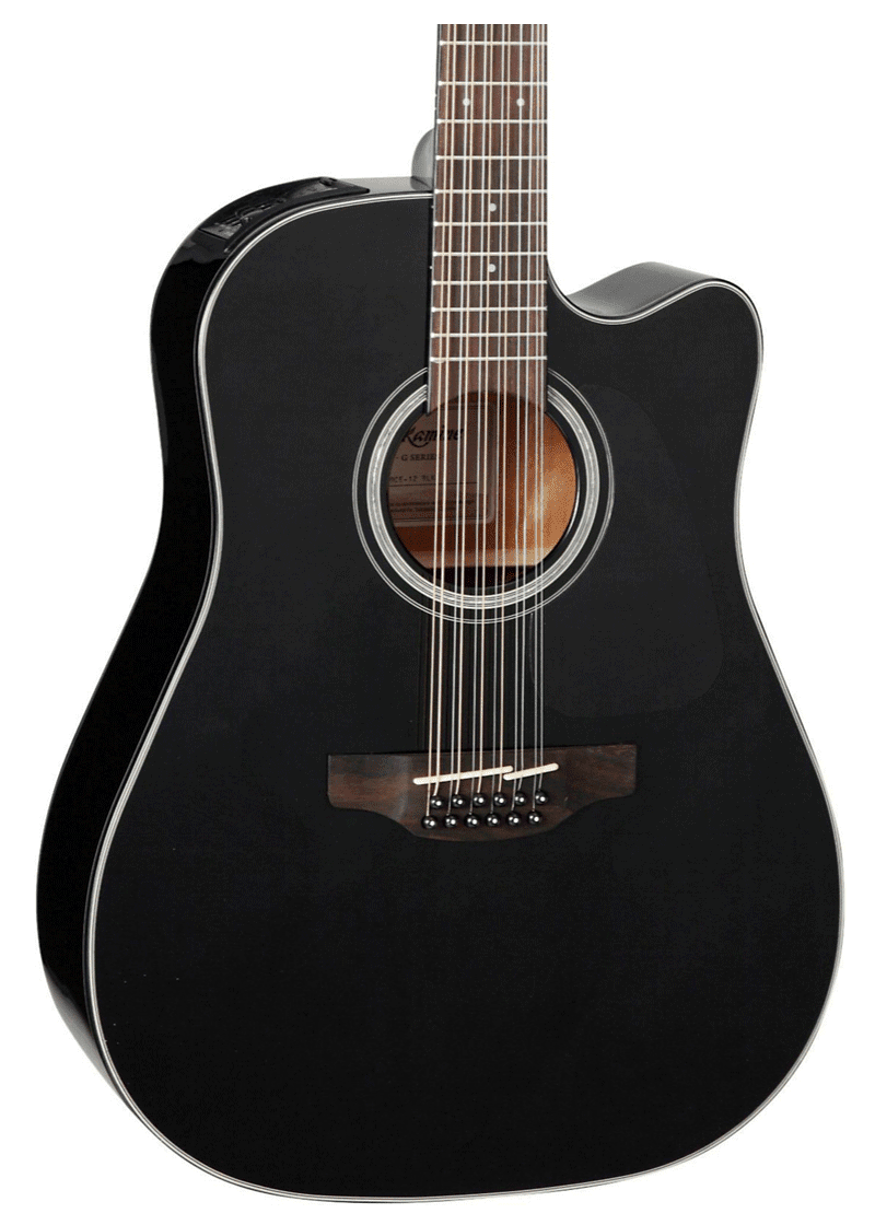 Guitarra Electroacústica Cutaway Cuerdas de Acero GD15CE BLK— Hermes Music  Club